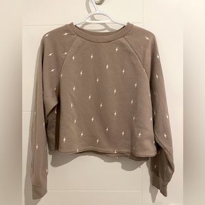 Lightening Bolt Crew Neck